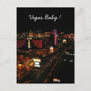 Postal tira de bebé vegas