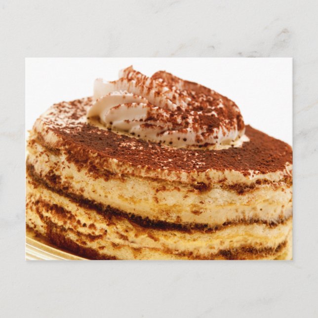 Postal Tiramisu (Anverso)