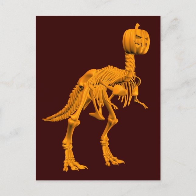 Postal Tirannosaurus tricktratus (Anverso)