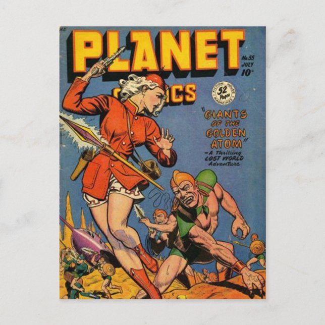 Postal Tiras cómicas antiguas - (Anverso)