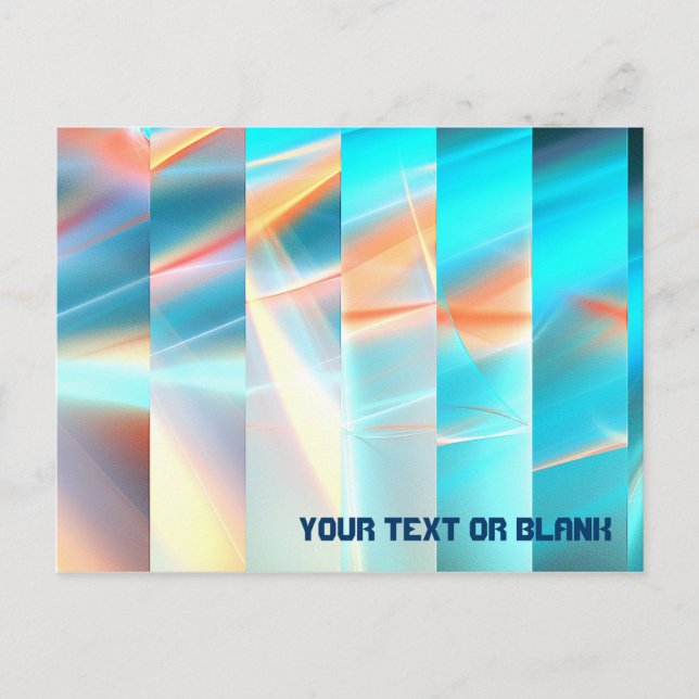 Postal Tiras de atardecer (Anverso)