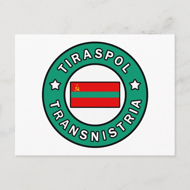 Postal Tiraspol Transnistria (Anverso)