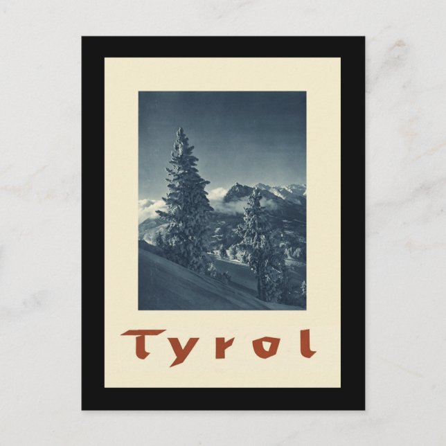 Postal Tirol Austria (Anverso)