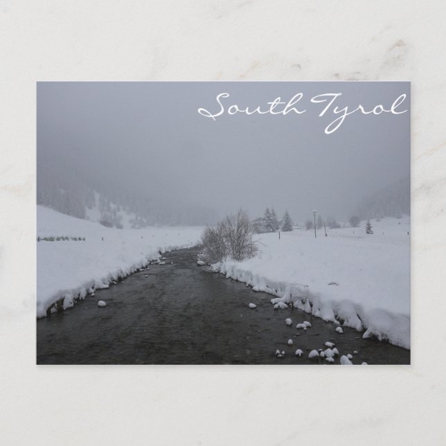 Postal Tirol del Sur (Anverso)