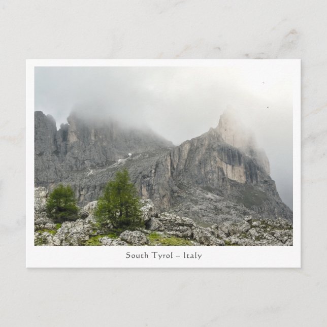 Postal Tirol del Sur Italia (Anverso)