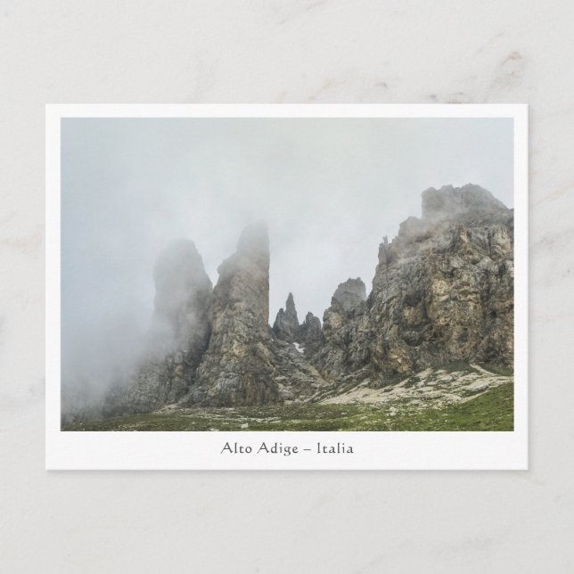 Postal Tirol del Sur Italia (Anverso)