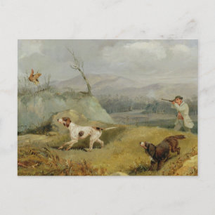 Postal Tiroteo grupal (aceite sobre lienzo)