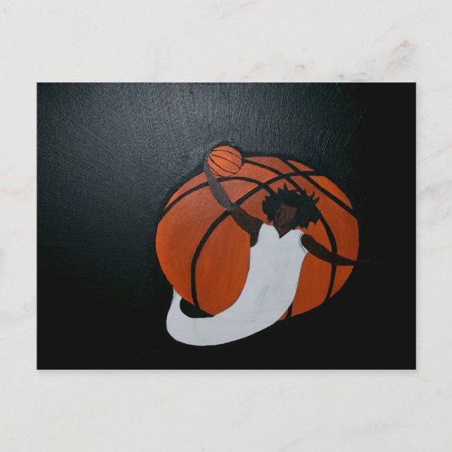 Postal Tiroteo por las estrellas de Kenya Verrett (Anverso)