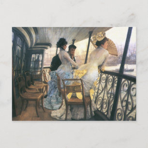 Postal Tissot: La galería de H.M.S. Calcutta