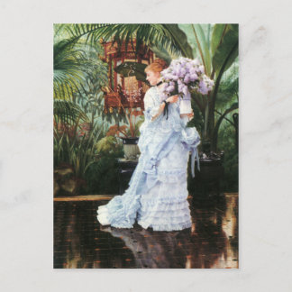 Postal Tissot: Lilacs