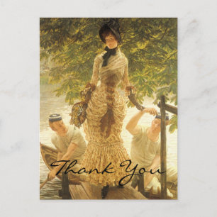 Postal Tissot's On The Thames