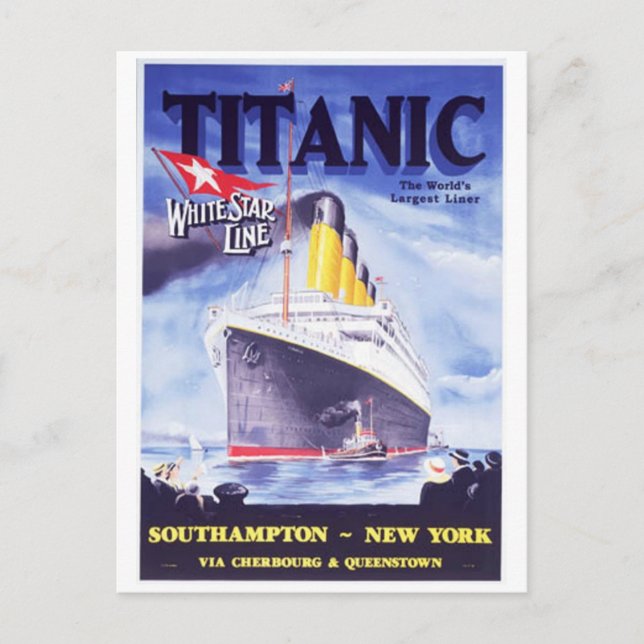 Postal Titanic (Anverso)