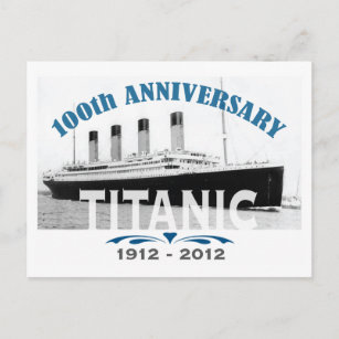 Postal Titanic Hundiendo 100 Aniversario