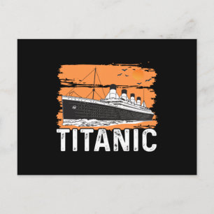 Postal Titanic - navegación en velero genial