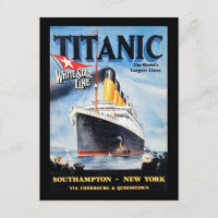 Titanic White Star Line - El transatlántico más gr