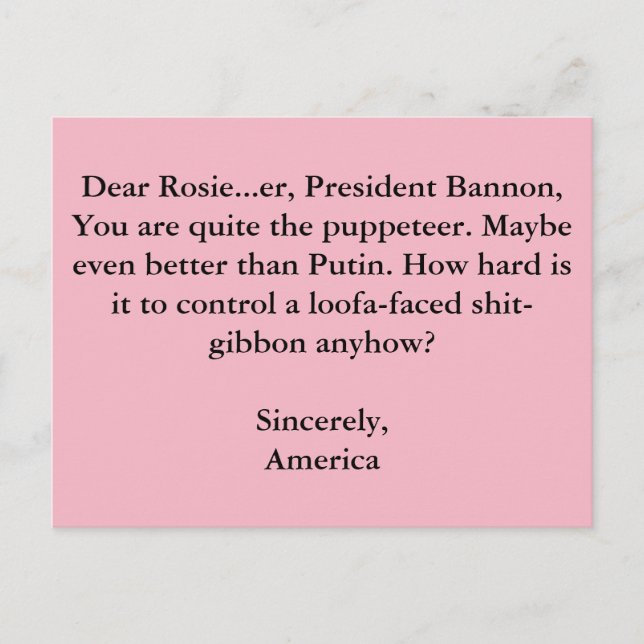 Postal Títere (Anverso)