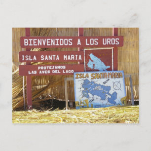 Postal titicaca los uros