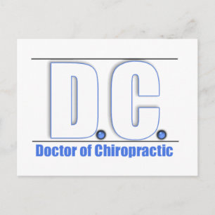 POSTAL TÍTULO DE DC - MÉDICA DE MEDICINA CHIROPRACTICA