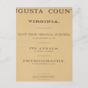 Postal Título Página Condado de Augusta, Virginia