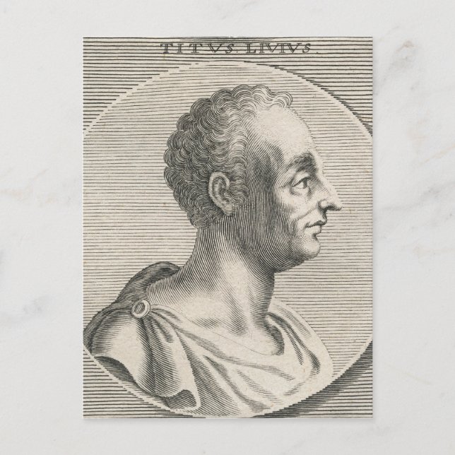 Postal Titus Livius (Anverso)