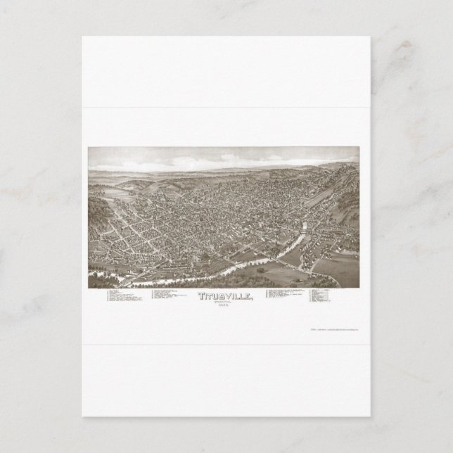 Postal Titusville (Anverso)