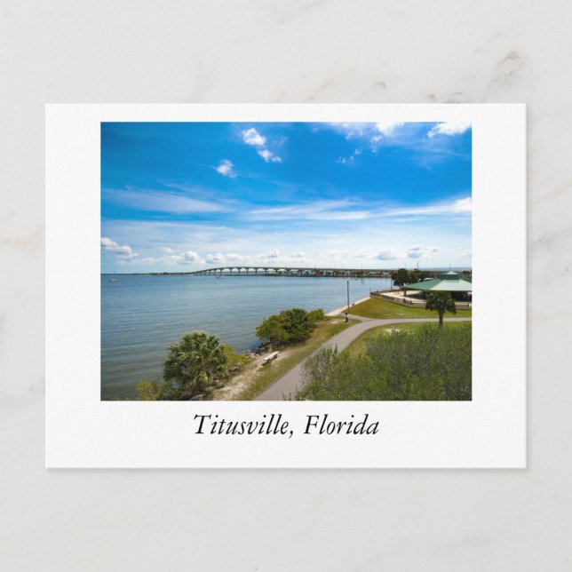 Postal Titusville Florida (Anverso)