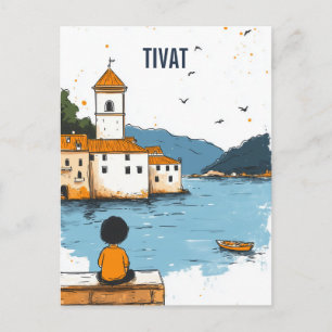 Postal Tivat Montenegro Viajes