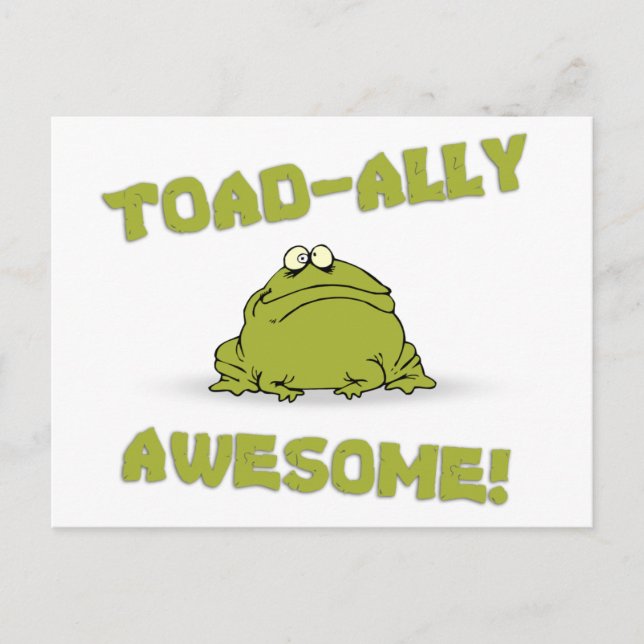 Postal Toad-ally Awesome (Anverso)