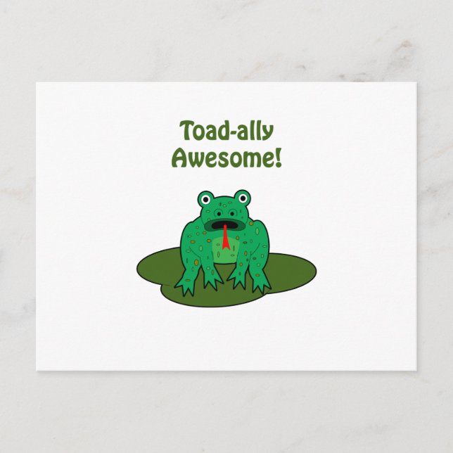 Postal Toad-ally Awesome (Anverso)