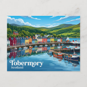 Postal Tobermory Escocia