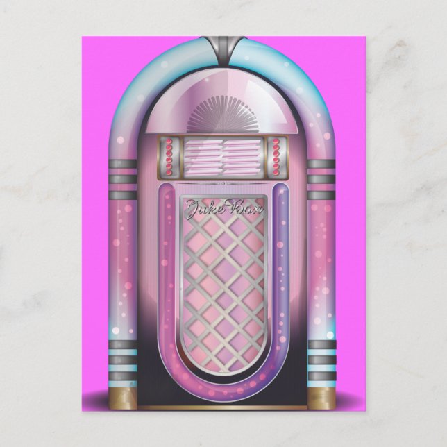 Postal TocaDiscos (Anverso)