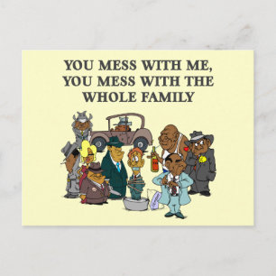 Postal Toda la familia