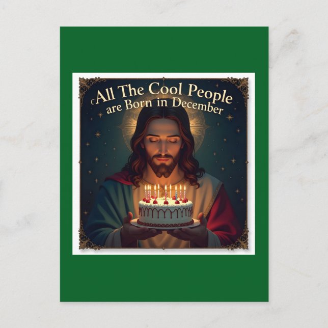 Postal Toda la gente cool (Anverso)