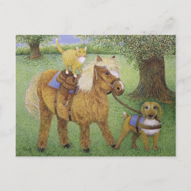 Postal Toda la parte de la diversión (Anverso)