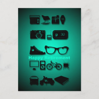 Postal Todas las cosas que te gustan los regalos de jubil