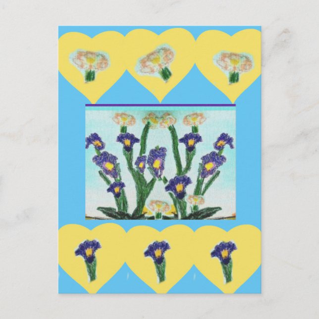 Postal Todas las ocasiones en blanco (Anverso)