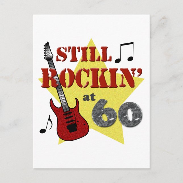 Postal Todavía Rockin' A Los 60 (Anverso)