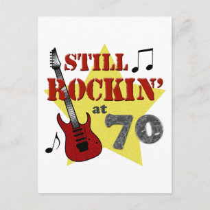 Postal Todavía Rockin en 70