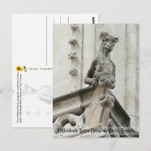 Postal Todavía vigilando, Cathédrale Notre-Dame -