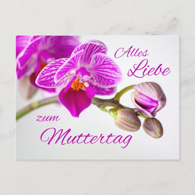 Postal Todo amores al día de madre (Anverso)