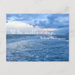 Postal Todo el mundo es un escenario