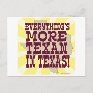 Postal ¡Todo en Texas!