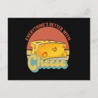 Todo es Mejor con Queso Divertido Vintage