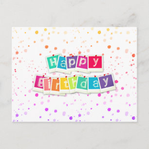 Postal Todo lo mejor para tu cumpleaños