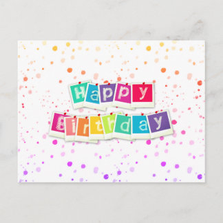 Postal Todo lo mejor para tu cumpleaños