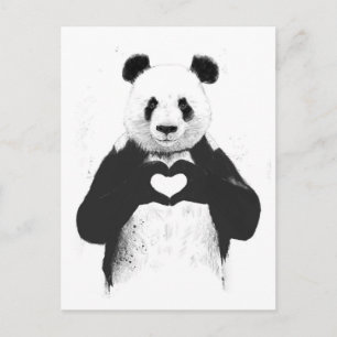 Postal Todo lo que necesitas es amor