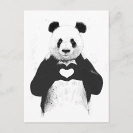 Postal Todo lo que necesitas es amor