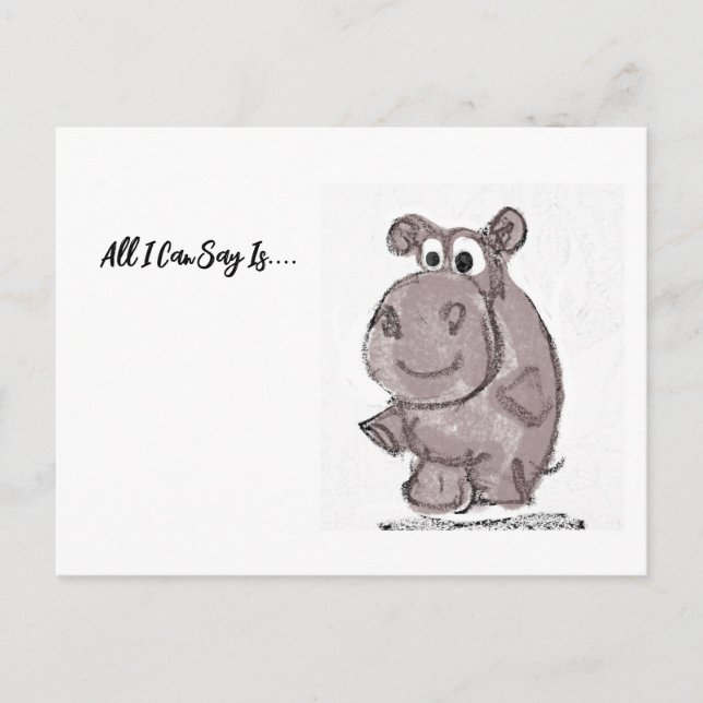 Postal Todo lo que puedo decir (Anverso)