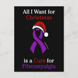 Postal Todo lo que Quiero para Navidad/Postal de Fibro