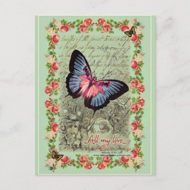 Postal Todo mi amor (Anverso)